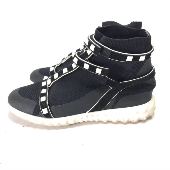 Valentino Shoes - Valentino rockstud bodytech sock sneakers Sz 37